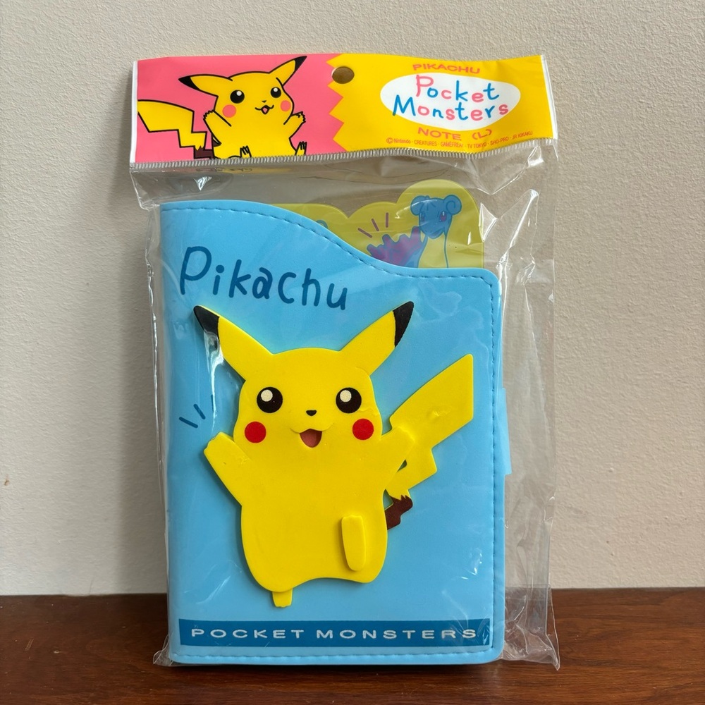 Pikachu Pocket Monsters notebook
